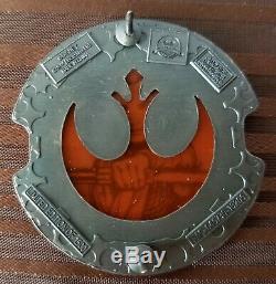 Star Wars Galaxy's Edge Disney Pin Bundle Opening Day Jumbo Pin, Limited LE & LR