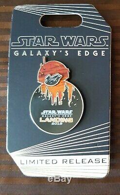 Star Wars Galaxy's Edge Disney Pin Bundle Opening Day Jumbo Pin, Limited LE & LR