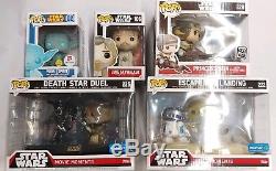 Star Wars Lot, Funko Pops, Toys and graded trading cards, all new