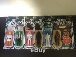 Star Wars Retro Collection Case 6pcs Vintage Tvc Hasbro Target Exclusive