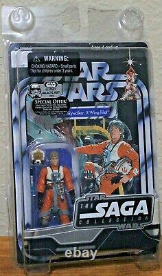 Star Wars Saga Collection LOT incl rare Bounty Hunter Pack 7 NEW MOC items