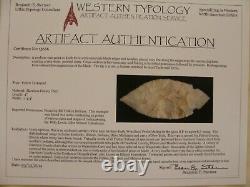 Stermer COA's Authentic 12 piece TURKEY TAIL CACHE Indian Arrowhead Artifact