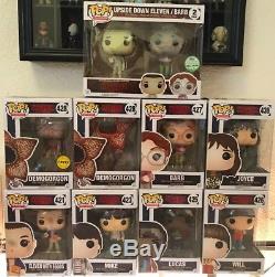 Stranger Things Funko Pop (lot Of 9) Chase Exclusive Figures Eleven Demogorgon