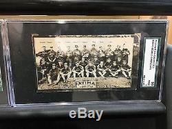 T200 1913 Fatina Cigaretts baseball card graded collection 8 total cards