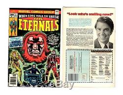 THE ETERNALS #1 2 3 5 LOT High-Grade (1976 Marvel) VFNM