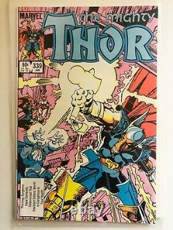 THOR #337, 338,339,340,341,342 1983 ORIGINALS! 1ST Beta Ray Bill, Simonson Art