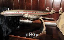 TWA SUPER CONSTELLATION AIRLINER AIRPLANE MODEL with TWA GRAPHICS
