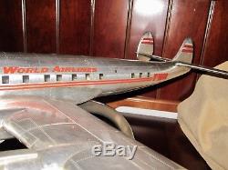 TWA SUPER CONSTELLATION AIRLINER AIRPLANE MODEL with TWA GRAPHICS