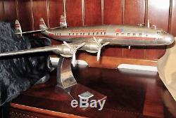 TWA SUPER CONSTELLATION AIRLINER AIRPLANE MODEL with TWA GRAPHICS
