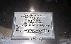 TWA SUPER CONSTELLATION AIRLINER AIRPLANE MODEL with TWA GRAPHICS