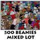 Ty Beanie Babies -mixed Lot Of 500 Beanies -mwmt's Wholesale Collection Lot Bulk