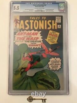 Tales to Astonish #27 & #44 CGC 6.0 1st Ant-Man & Wasp! Avengers! Silver Age KEY