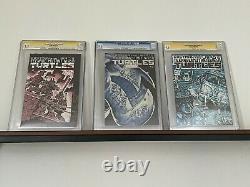 Teenage Mutant Ninja Turtles #1 #2 #3 CGC Set, Mirage 1984. Origin/1st App TMNT