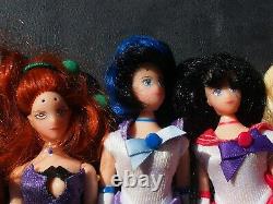 Ten Vintage 6 Sailor Moon Irwin Dolls Lot 1997 HTF