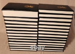 The Agatha Christie Mystery Collection 27 Books Lot Black Hardcover Leatherette