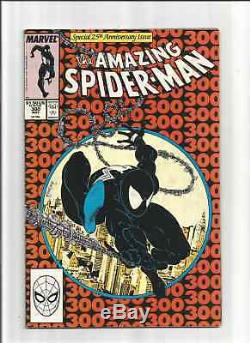 The Amazing Spider-Man #300, Secret Wars #8 PGX, Venom #1, Web of Spider-man #1