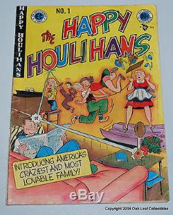 The Happy Houlihans 1&2 EC Comic Book 1947 RARE