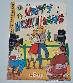 The Happy Houlihans 1&2 EC Comic Book 1947 RARE