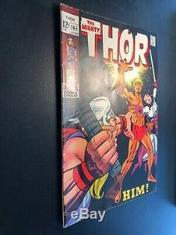 The Mighty Thor #165,166 1st Full Appearance of Him Adam Warlock NM! Hot Title