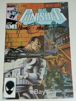 The Punisher Limited Series #1-5 (1985) Signed by Mike ZECK X8 with COAs! MARVEL