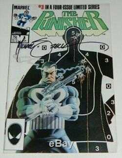 The Punisher Limited Series #1-5 (1985) Signed by Mike ZECK X8 with COAs! MARVEL
