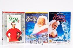 The SANTA CLAUSE 1+2+3 DVD Trilogy Collection Tim Allen Original DISNEY Lot