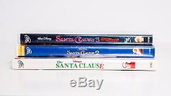 The SANTA CLAUSE 1+2+3 DVD Trilogy Collection Tim Allen Original DISNEY Lot