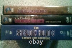 The Sherlock Holmes Feature Film / Casebook of / Memoirs of (11-DVD Set perfect)