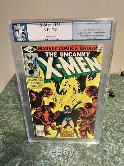 The Uncanny X-men #134, #135, #136, #137 Dark Phoenix Saga Cgc/pgc Graded Lot