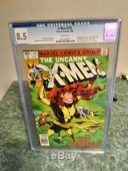 The Uncanny X-men #134, #135, #136, #137 Dark Phoenix Saga Cgc/pgc Graded Lot