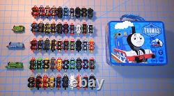 Thomas The Train Railway Trains Vehicles Collection In Lunchbox Lot of 50
