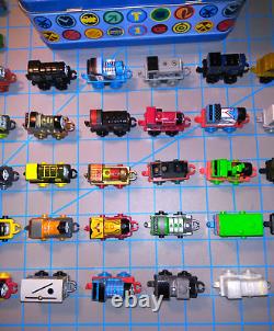 Thomas The Train Railway Trains Vehicles Collection In Lunchbox Lot of 50