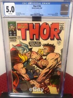 Thor 126, 127, 128 & 129 (CGC Graded) The Mighty Thor Collection