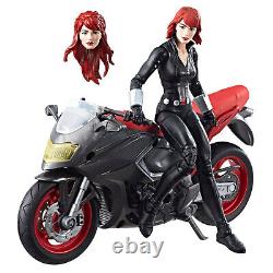 Three Black Widow (s) & 3 Motorcycles Plus Free Snake Eyes 7 Figure Collection