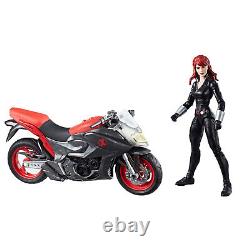 Three Black Widow (s) & 3 Motorcycles Plus Free Snake Eyes 7 Figure Collection