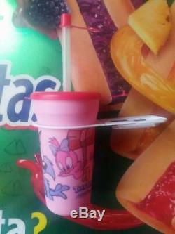 Tiny Toons Sabrimagicos Mexican Glasses Very Rare