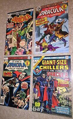 Tomb Of Dracula #1 through #25 plus GS1. Nice set all unrestored. Free shipping