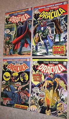 Tomb Of Dracula #1 through #25 plus GS1. Nice set all unrestored. Free shipping