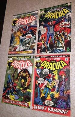 Tomb Of Dracula #1 through #25 plus GS1. Nice set all unrestored. Free shipping