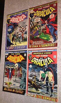 Tomb Of Dracula #1 through #25 plus GS1. Nice set all unrestored. Free shipping