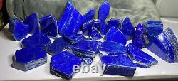 Top Quality Color Lapis Lazuli Free form tumbles Rough sculpture 12KG Wholesale