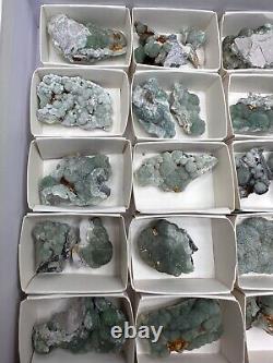 Top Quality Wavellite Wholesale Flat (46) Rare Wavellite Specimens, Arkansas