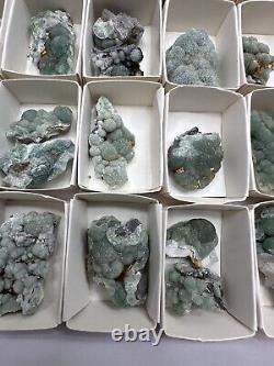 Top Quality Wavellite Wholesale Flat (46) Rare Wavellite Specimens, Arkansas