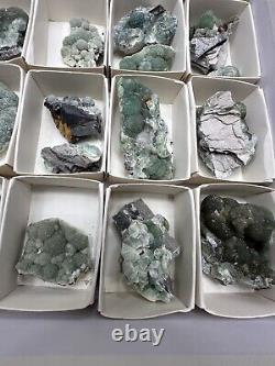 Top Quality Wavellite Wholesale Flat (46) Rare Wavellite Specimens, Arkansas