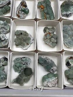 Top Quality Wavellite Wholesale Flat (46) Rare Wavellite Specimens, Arkansas