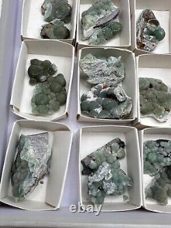 Top Quality Wavellite Wholesale Flat (46) Rare Wavellite Specimens, Arkansas