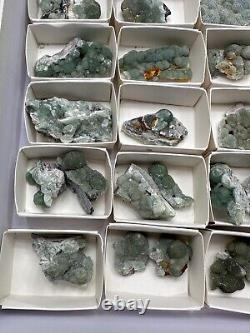 Top Quality Wavellite Wholesale Flat (46) Rare Wavellite Specimens, Arkansas