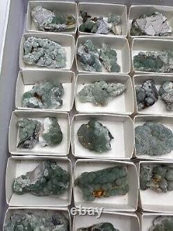 Top Quality Wavellite Wholesale Flat (46) Rare Wavellite Specimens, Arkansas