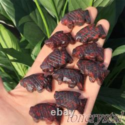 Top Wholesale Mix Natural Quartz Crystal Mini Fish Carved Crystal Healing 50PCS