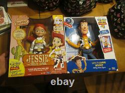 Toy Story Signature Collection Jessie & Lots'o Laughs Sheriff Woody Talking Lot